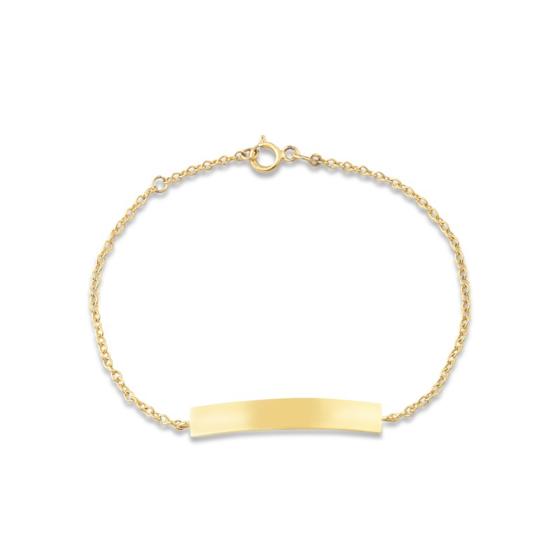 Χρυσή Ταυτότητα κ9 σε Κίτρινο Χρυσό 