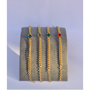 Βραχιόλι Καδένα Ασήμι 925 Επιχρυσωμένο Βραχιόλι Καδένα Ασήμι 925 Επιχρυσωμένο