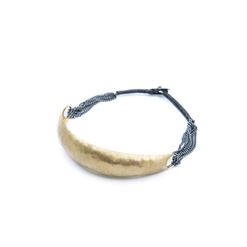 Χρυσό βραχιόλι Bohemian Collection