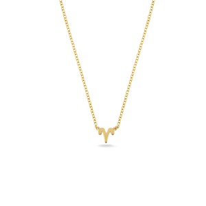 Zodiac Sign Necklace ,Available in 925 Silver or 14k Gold