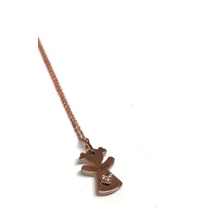  Χρυσό Κολιε Κ14 με Διαμάντια