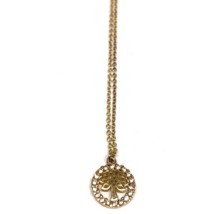 Gold K14 life tree necklace 