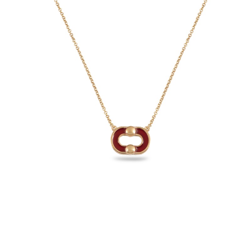 Lucky Charm 2026 Magneto Necklace Red