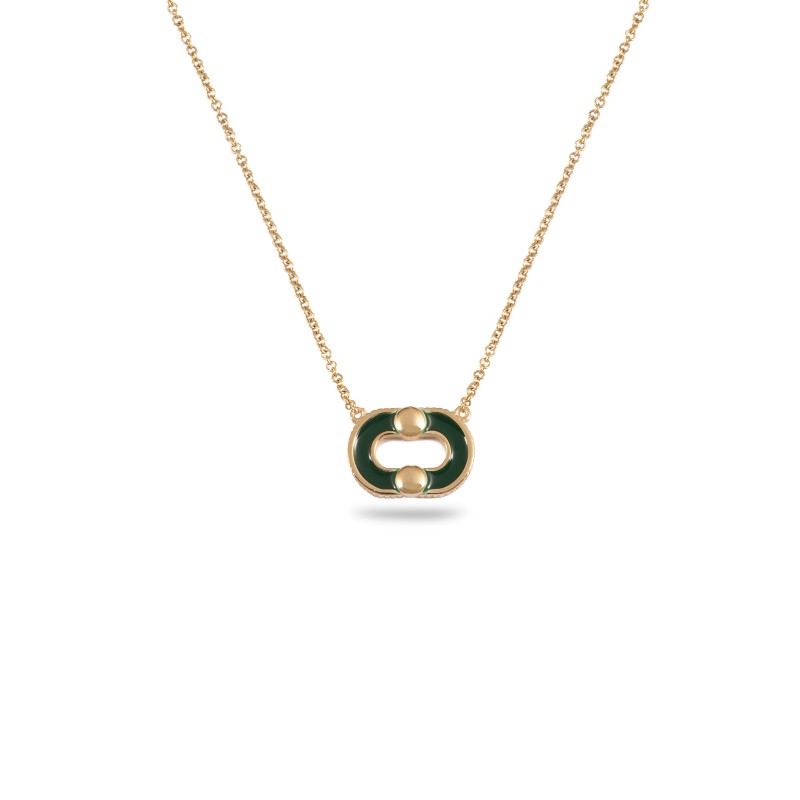 Lucky Charm 2026 Magneto Necklace Green 