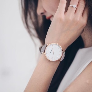CLUSE LA BOHÈME ROSE GOLD WHITE/GREY