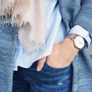 CLUSE LA BOHÈME MESH SILVER/WHITE
