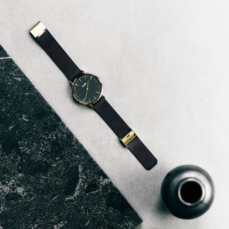 CLUSE LA BOHÈME MESH GOLD BLACK/BLACK