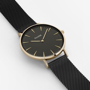 CLUSE LA BOHÈME MESH GOLD BLACK/BLACK