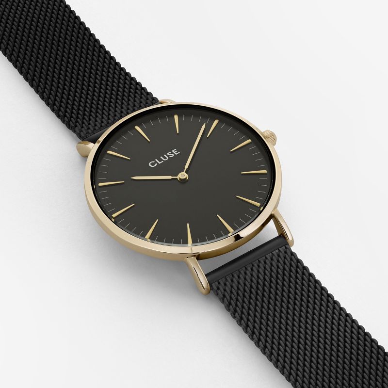 CLUSE LA BOHÈME MESH GOLD BLACK/BLACK