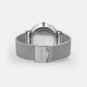 CLUSE LA BOHÈME MESH SILVER/WHITE
