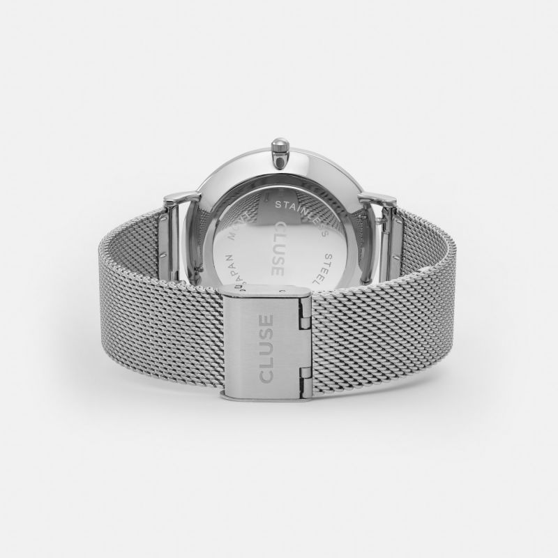 CLUSE LA BOHÈME MESH SILVER/WHITE