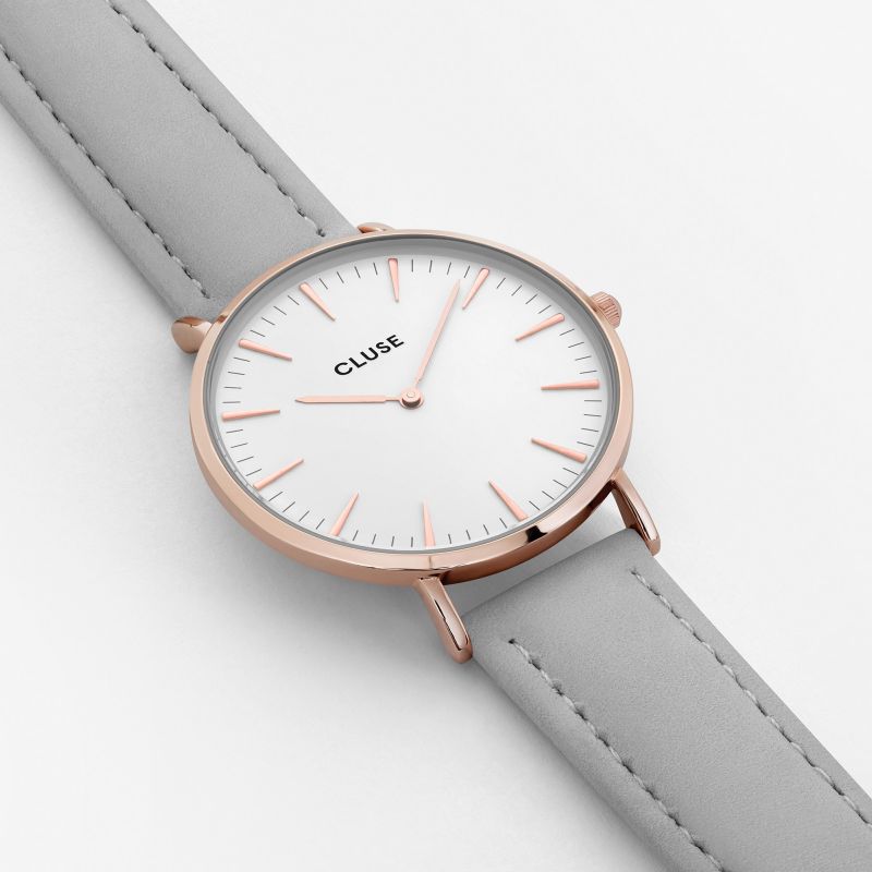 CLUSE LA BOHÈME ROSE GOLD WHITE/GREY