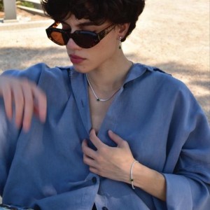 Κολιέ 925 Ασήμι με Ζιργκόν Κολιέ 925 Ασήμι με Ζιργκόν