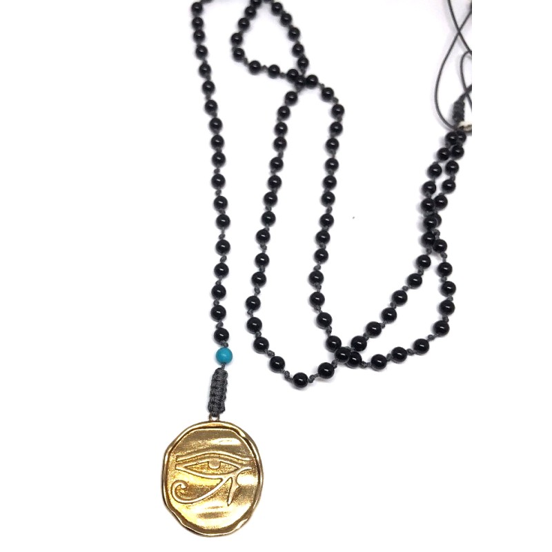 Eye of Horus Ροζάριο με όνυχα 