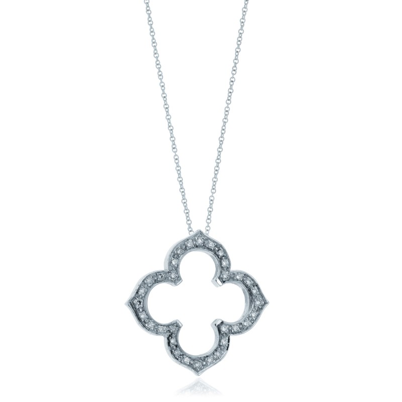 Σταυρός 18 καρατίων με πολύτιμες πέτρες