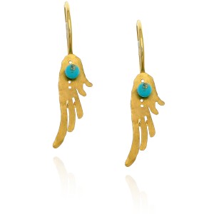 Tamata collection earrings ,gold K9