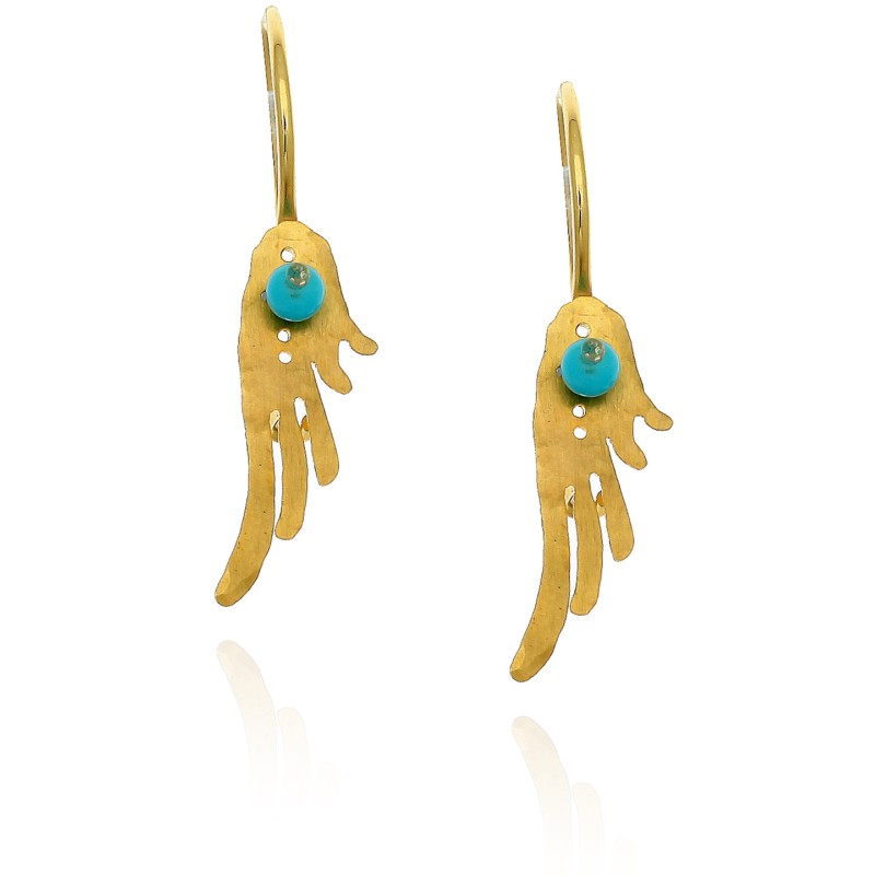 Tamata collection earrings ,gold K9
