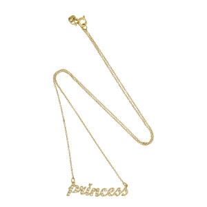 "princess"  Necklace Silver 925