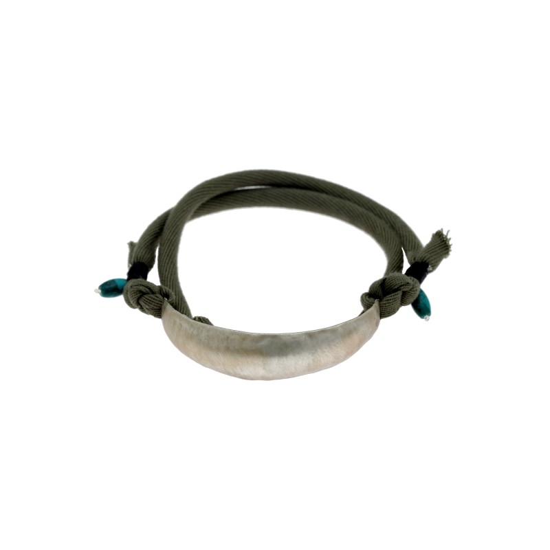 Bobo's λευκή μπανάνα με λαδί  βαμβακερό κορδονι