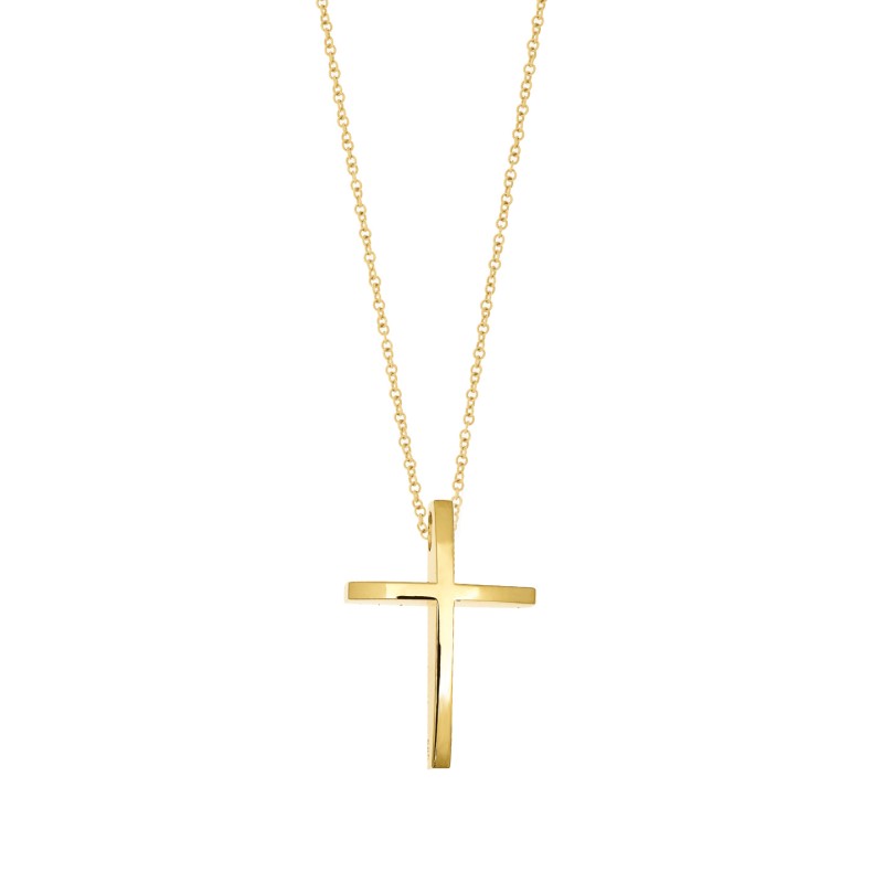 Βαπτιστικός σταυρός14 καρατίων  για αγόρι 