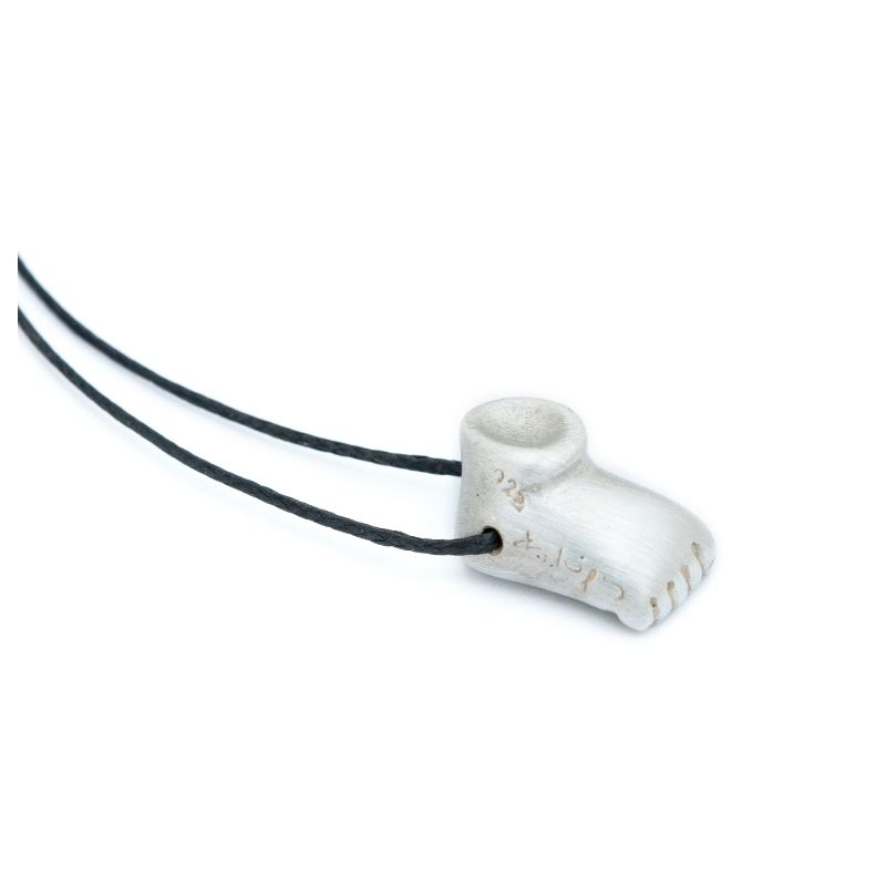 Step Collection Pendant, matte, high polish or oxidized black finish Silver 925 Large step