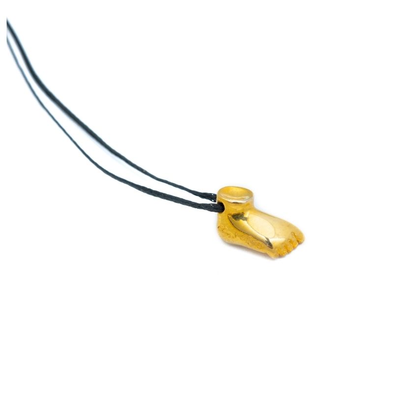 Step Collection Pendant, matte or high polish finish brass small step